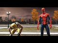 Spider-Man vs. Symbiote Wolverine Boss Fight Scene (Spider-Man Web of Shadows)