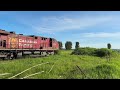 Almost Missed It!!! CPKC 800 (Empty Coal Train) @ Matsqui BC Canada 14MAY24 CP ES44AC 8958 Leading
