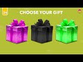 Choose Your Gift! 🎁 Pink, Black or Green 💗 🖤 💚 #chooseyourgift