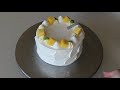 Soft&Fluffy Mango Whipped Cream Cake