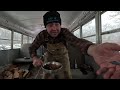 -20ºF Steak & Wild Mushroom JUNKYARD CABIN Feast!