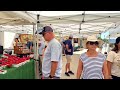 PALM SPRINGS La Quinta Farmers Market 🇺🇸 Walk California 4K 2024