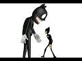 Cartoon cat vs bendy