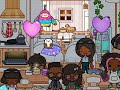Toddlers last day of school! Day in the life with the family Toca Boca rp(400 subscribers)