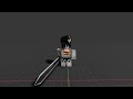 felt like animating today (big sword anim)