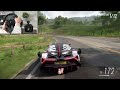 Lamborghini Veneno - Goliath Race - Forza Horizon 5 | Steering Wheel Gameplay