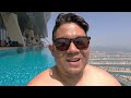 FULL TOUR. iHAP to Aura Skypool Lounge Dubai -- The World's Highest 360 Infinity Pool in the World!