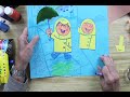 Make a Raincoat Picture!  Great project for grades K-2.