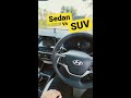 Sedan Car vs SUV Which car will you choose after watching this??