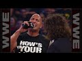 The Rock returns to help Mick Foley: Raw, December 8, 2003