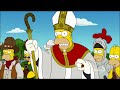 Homer as the pope