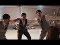 Groom Surprises Bride with Dance Routine ft. The Groovesmen