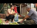 Harvest squash and melon with my daughter and bring it to the market to sell | Tương Thị Mai