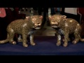 Chinese Cloisonné Cats, ca. 1920 | Web Appraisal | Charleston