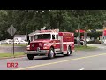 Old And Rare Fire Trucks Responding Compilation Part 24