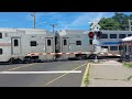 NJ Transit train at Chestnut Street