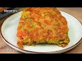 A friend from Spain taught me how to cook zucchini so delicious! Delicious! ASMR