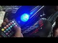 test lampu senja LED multi warna dengan remote - Yamaha jupiter Z