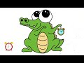 How to Draw the Crocodile from Peter Pan / Drawing Disney Characters