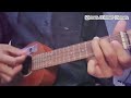 4 string ukulele genjrengan tutorial by Anggit satrio w
