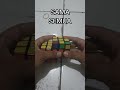 Cara Solving SIAMESE CUBE #shorts #shortvideo #siamese #cube #rubik #puzzle #tekateki #rumus #mainan