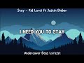 Stay - Kid Laroi ft Justin Bieber // Lyrics Video