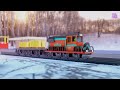 Train Ran by Mistake🏃 - Let's Stop the Train - Choo choo Train kids Videos