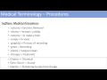 Medical Terminology - The Basics - Lesson 2