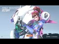 Overwatch end of season open queue competitive  : dva / wrecking ball gameplay