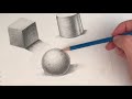 How to Shade a Sphere - Pencil Shading Tutorial