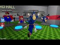 SONIC VS SONIC BARRY'S PRISON RUN IN ROBLOX