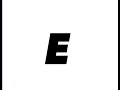 Alphabet series “E”