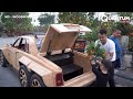 Dad Crafts Amazing Wooden Replicas of LUXURY Vehicles for his Son  | by @NDWoodArt