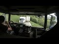 CV Driving Scania S520 - Trouble passing eachother on a narrow road in Norway
