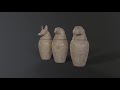 Egyptian Canopic jars