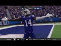 Stephon diggs and josh allen connect on TD Drive  !!!