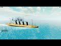 Lusitania SINKS in REAL TIME