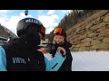 American's First Time Snowboarding in Europe