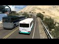 Driving Toyota Coaster Bus | Worlds Most Complicated Mountain Roads | Logitech G29 Gameplays