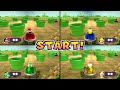 Mario Party Superstars Minigames - Mario Vs Peach Vs Yoshi Vs Rosalina (Master CPU)