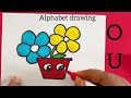 HOW TO DRAW A FLOWER POT | Easy drawings # Step by Step easy flowers drawing#simple