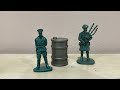 D-DAY WW2 (Army Men Stop Motion short film)