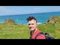 🌴Cornwall Travel Guide - Exploring Beaches in the UK Heaven - Treyarnon Bay to Padstow Hike - 4 🇬🇧