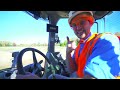 Diggers for Kids with Blippi | The Wheel Loader Construction Truck