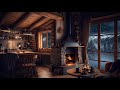 Relax in an Old Rustic Chalet | ASMR | music for deep sleep and relaxation