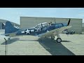 SBD-5 Dauntless Engine Startup - Wright R-1820-60 Cyclone