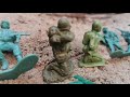 Brothers of plastic Army men stop motion war film | 1 32 scale toy soldiers