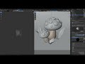 Blender 3.0 Cute Mushroom Full Tutorial | Polygon Runway