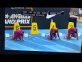 Men 100m - LA Grand Prix 2024 | tebogo/ king