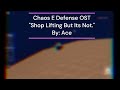 Chaos E Defense OST - 